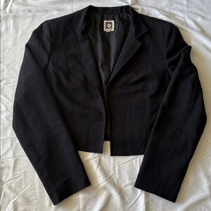 Anne Klein Women’s  Short Blazer Dark blue